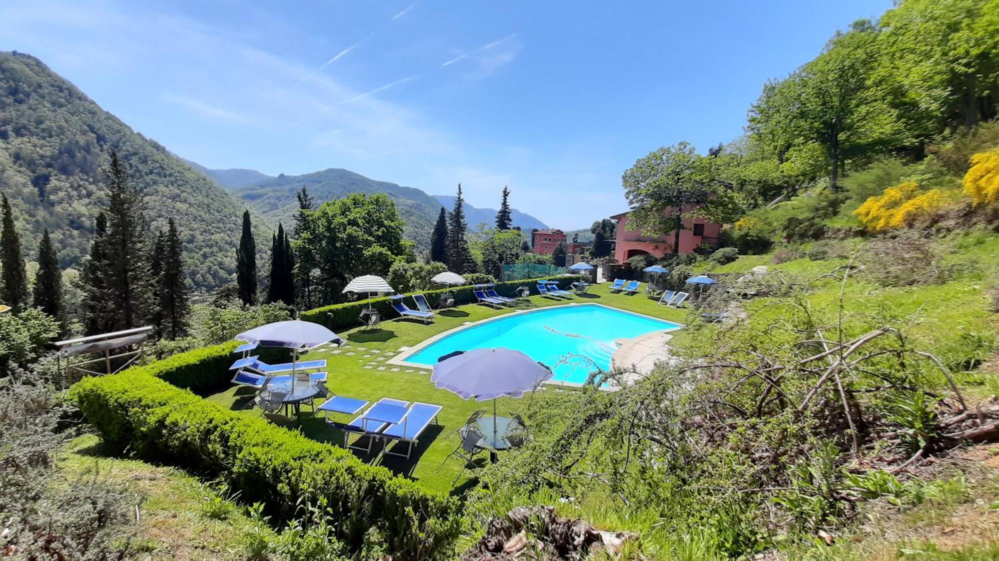 Agriturismo La Torre Bagni di Lucca Exteriér fotografie